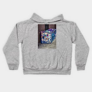 Graffiti Sticker Tags New York City Kids Hoodie